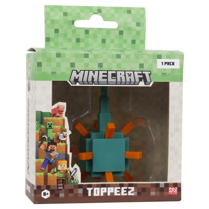 MINECRAFT 3D TOPPEEZ 1 PACK VINDU BOKS