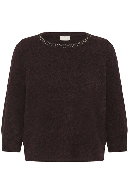 Kaffe Clothing KAselly Pullover Fudge Melange