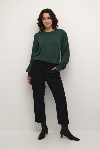 Kaffe Clothing KAlone Knit Pullover Garden Topiary