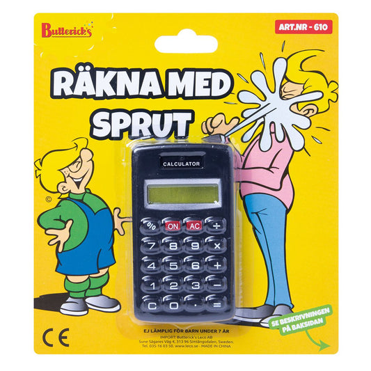 Lure-kalkulator Som Spruter Vann