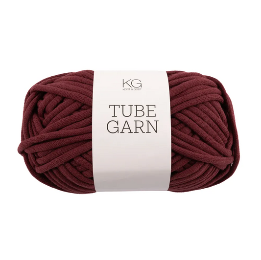 Tubegarn 1048 4mm Vinrød