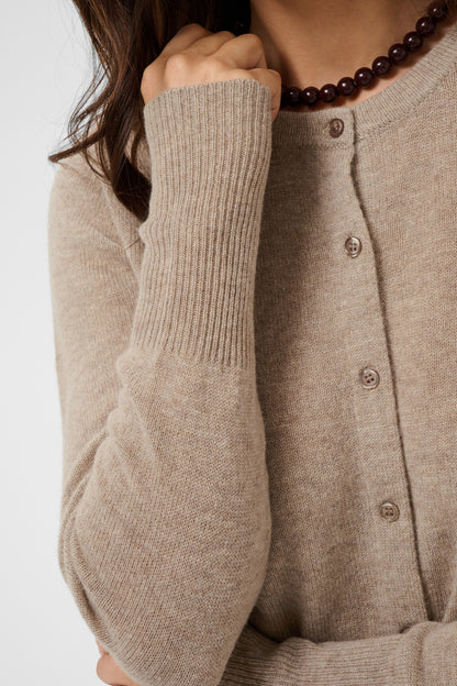 Kaffe Clothing KAcashie Cardigan Beige Melange