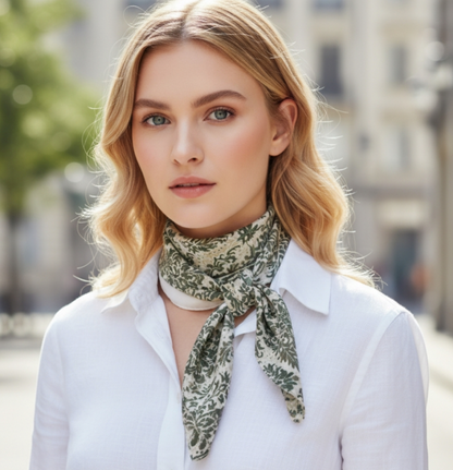 Skjerf Bandanas - Skogsgrønn