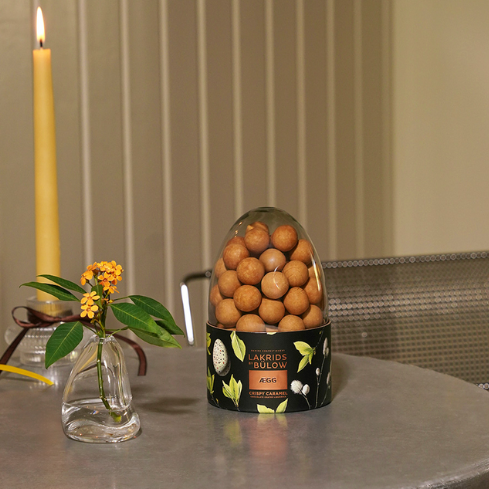 Lakrids By Bülow - CRISPY CARAMEL - SMALL Dulce-sjokolade • Søt lakris • Havsalt