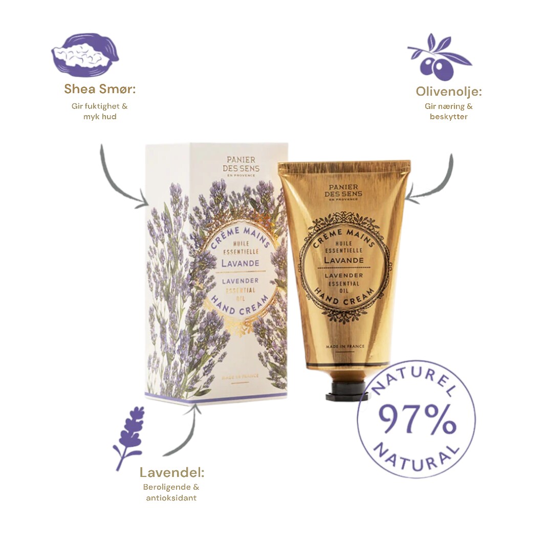 Håndkrem Essentials Håndkrem Lavendel 75ml