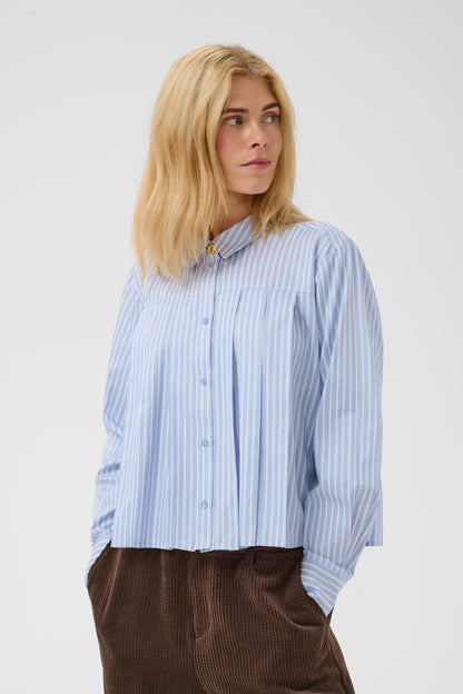 Culture CUmanga Shirt Blue/White Stripes