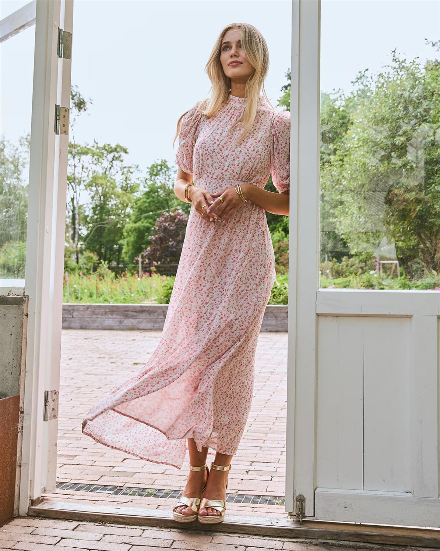 Floyd Kjole Emmeli Candy Rose Petal