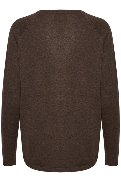 Culture CUannemarie Solid Jumper Demitasse Melange