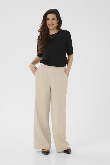 Kaffe Clothing KAvalley Pants Feather Gray