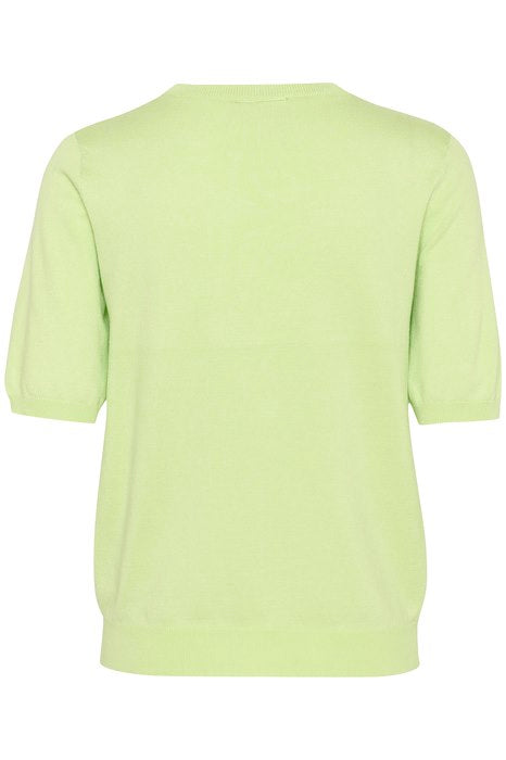 Kaffe Clothing KAlizza O-Neck Pullover Lettuce Green