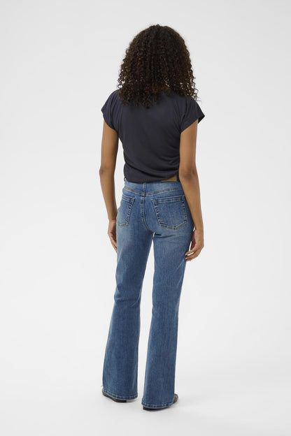 Kaffe Clothing KAforest HW Slim Fit Jeans Medium Blue Denim 32"
