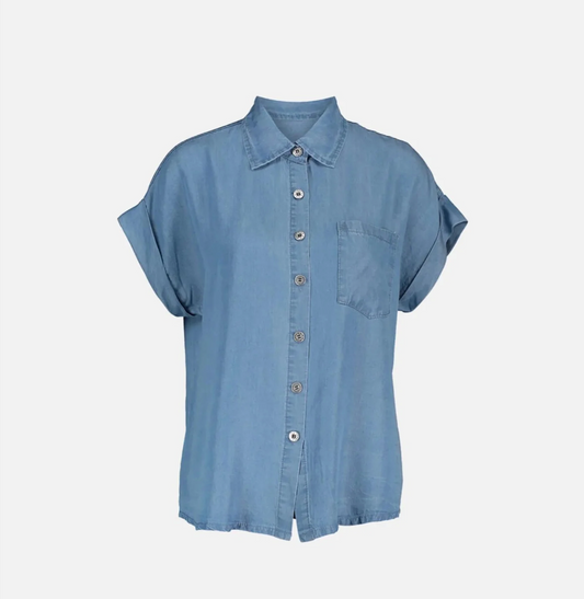 Floyd Linny Overdel Denim Tencel Medium Blue