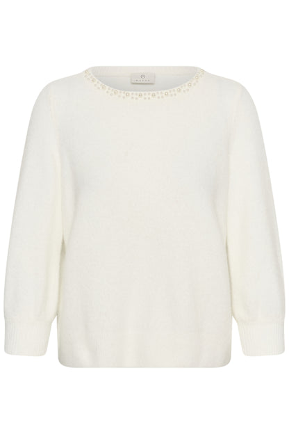 Kaffe Clothing KAselly Pullover Chalk