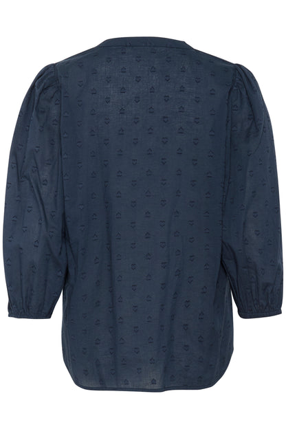 Kaffe Clothing KAjollia Blouse Midnight Marine
