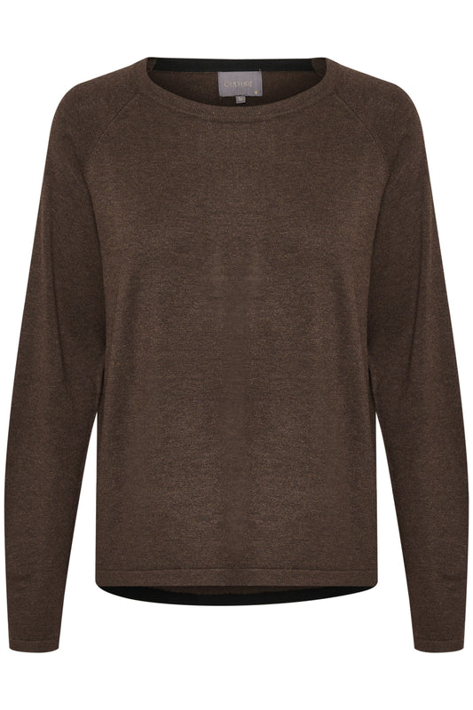 Culture CUannemarie Solid Jumper Demitasse Melange
