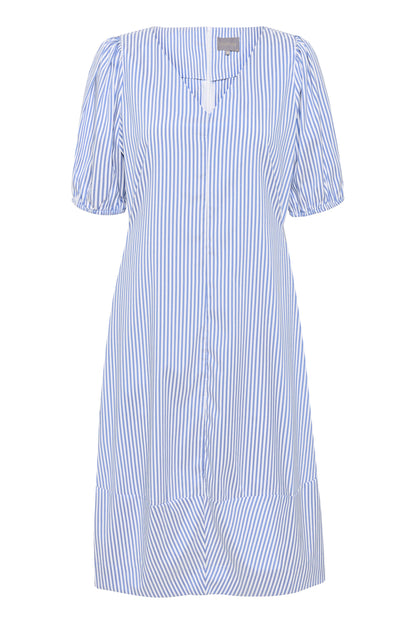 Culture CUabigail Puff SS Dress Mazarine Blue