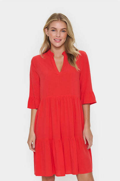 Saint Tropez EdaSZ Dress Flame Scarlet