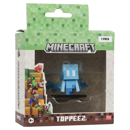 MINECRAFT 3D TOPPEEZ 1 PACK VINDU BOKS