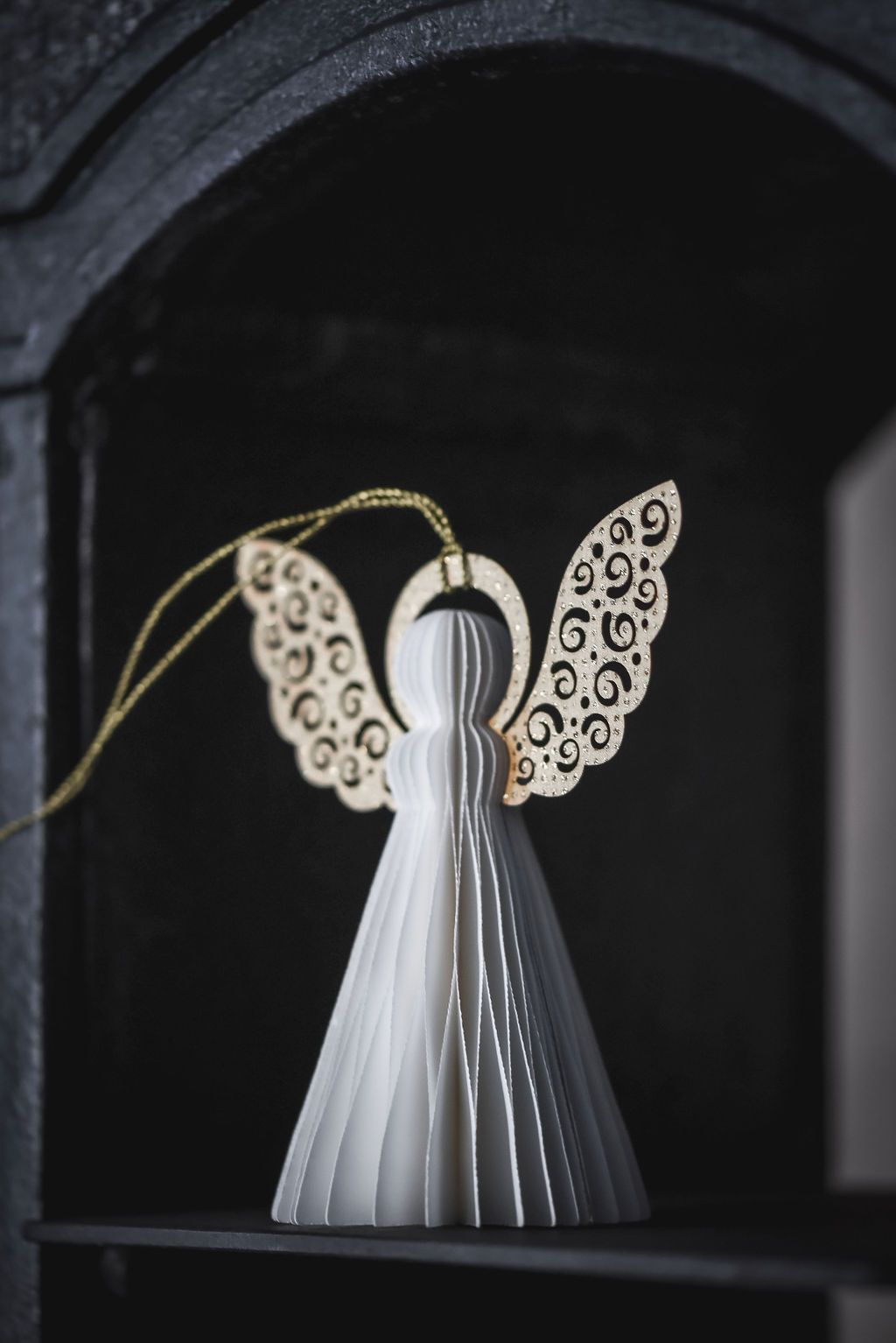 UND Erkeengel 15cm, Snø