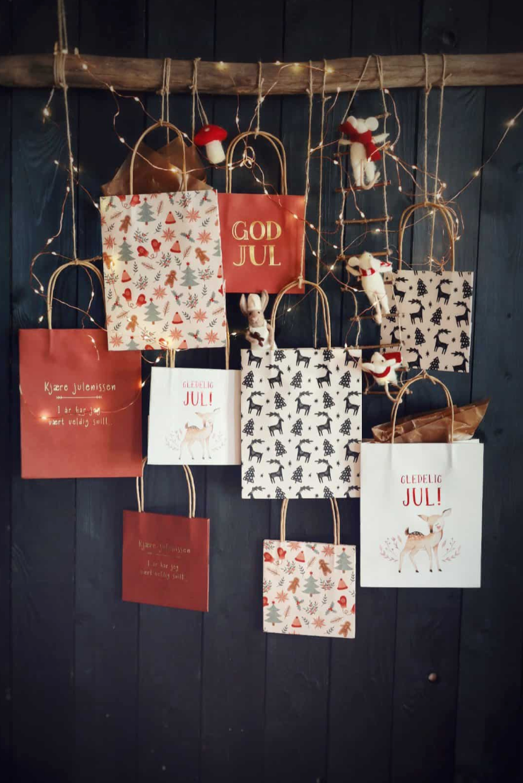 Gavepose M 20X25 Cm "Kjære julenissen"