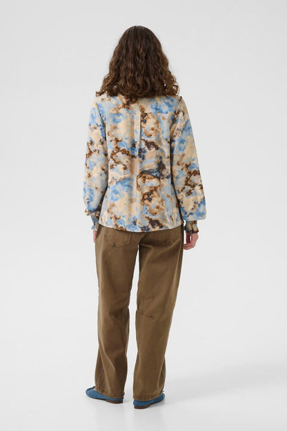 Culture CUhizzy Greece LS Blouse