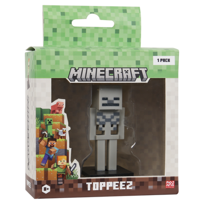 MINECRAFT 3D TOPPEEZ 1 PACK VINDU BOKS