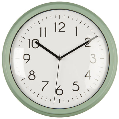 Ib Laursen Veggklokke Støvgrønn