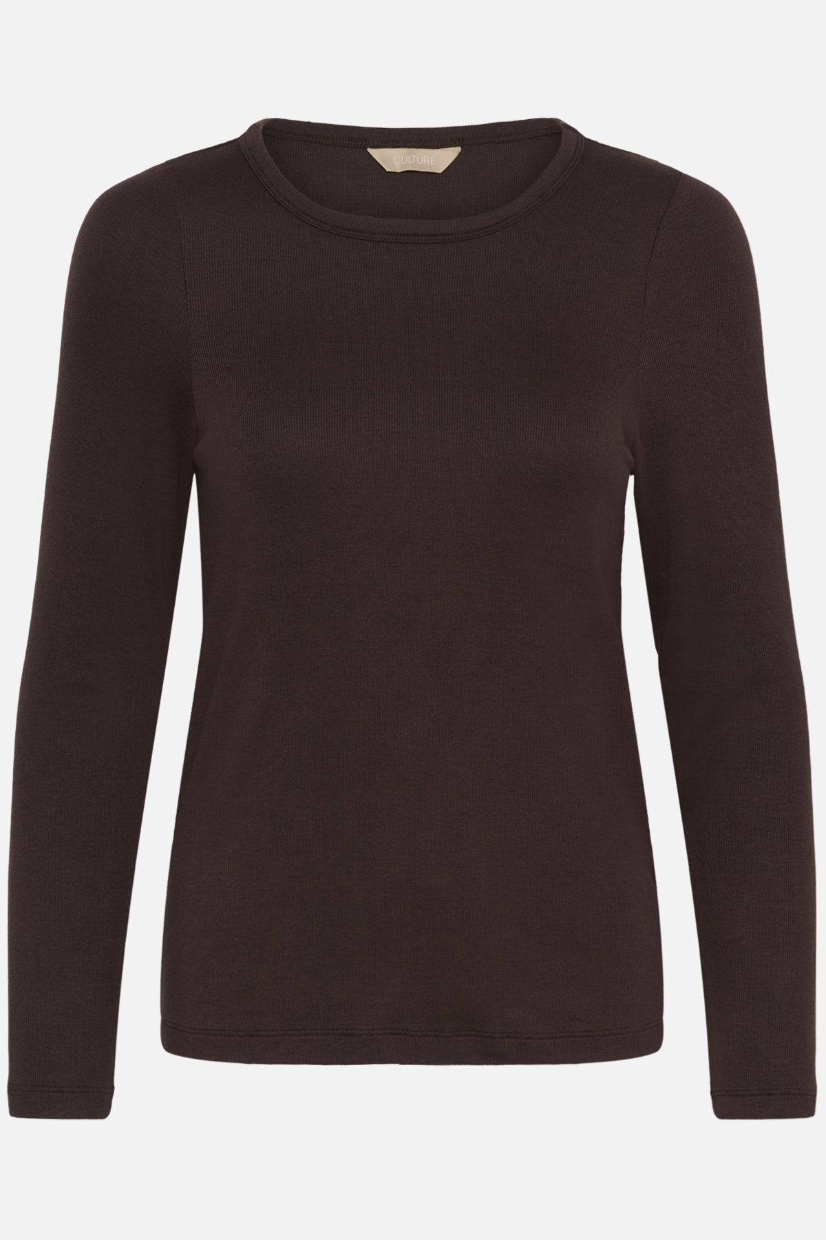 Culture CUnia Juliet LS T-Shirt Coffee Bean