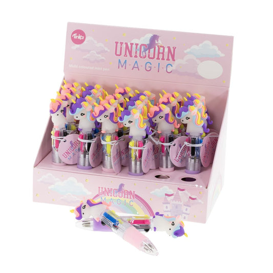 Penn Mini M/4Farger Unicorn Tinka Cool Stuff