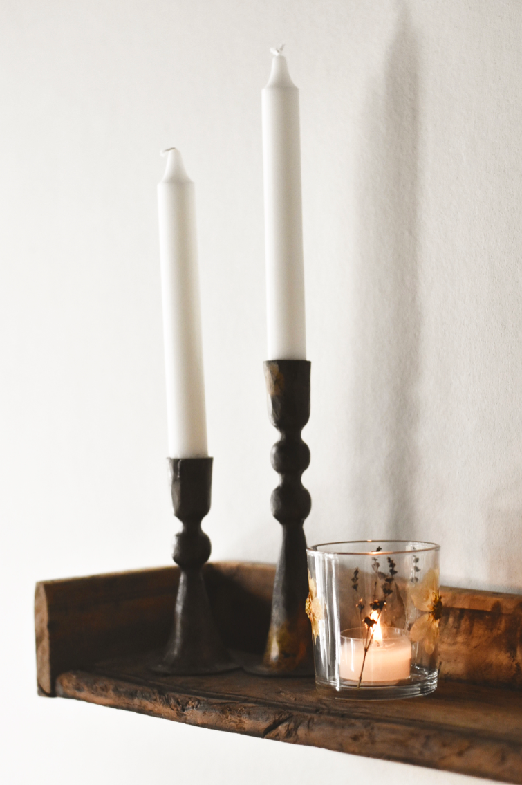 Trend Design Vegghylle i resirkulert tre b 45 cm/dybde 15cm