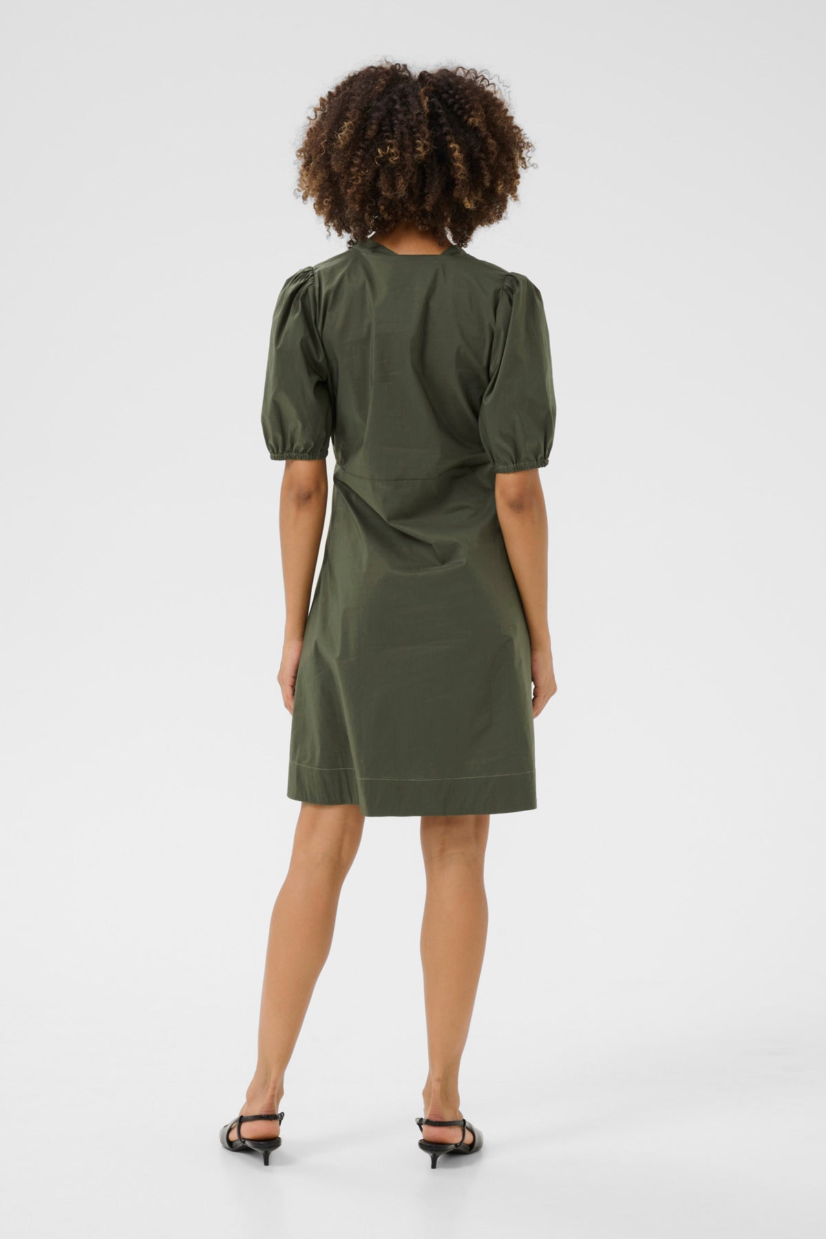Culture CUobla Antoinett Dress Burnt Olive
