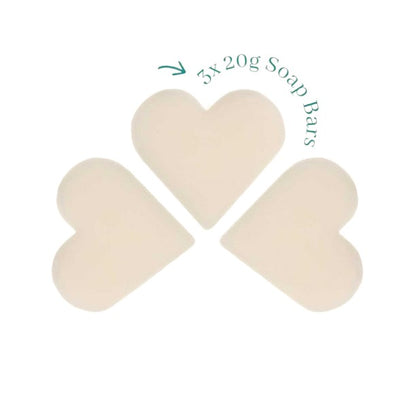 Hjertesåper 3x20g - Frosted Fir & Holly