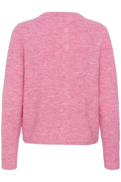 KAniel Knit Cardigan Pink Power Melange