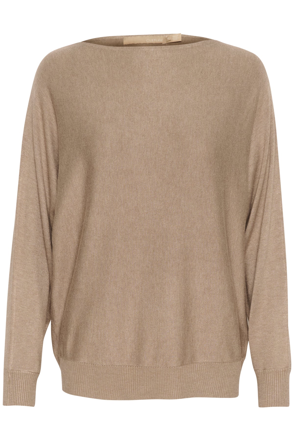 Culture CUannemarie Batwing Jumper Dune Melange