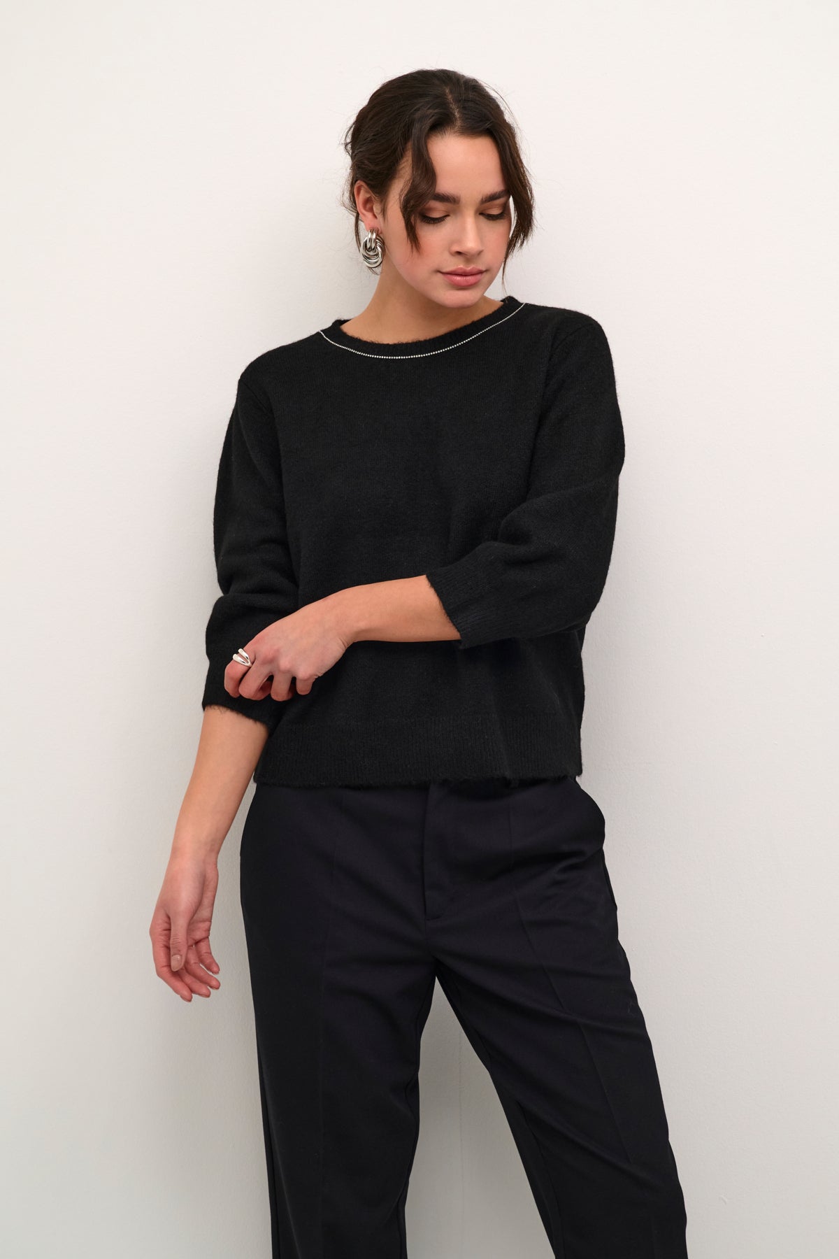 Kaffe Clothing KAmeridith Pullover Black