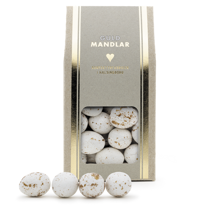 Sprø sjokolademandler 150g