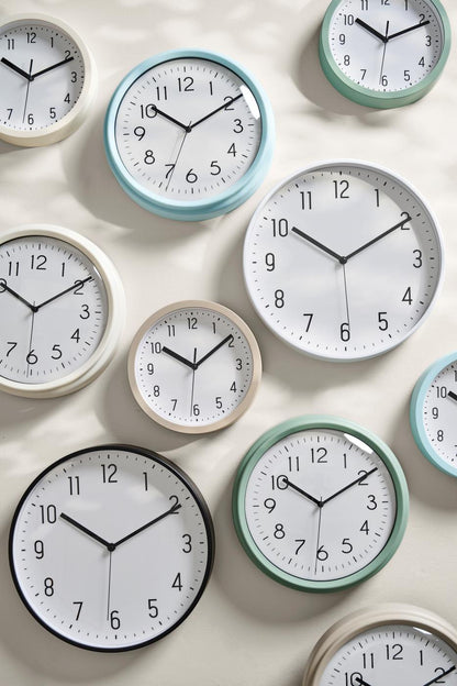 Ib Laursen Veggklokke Støvgrønn