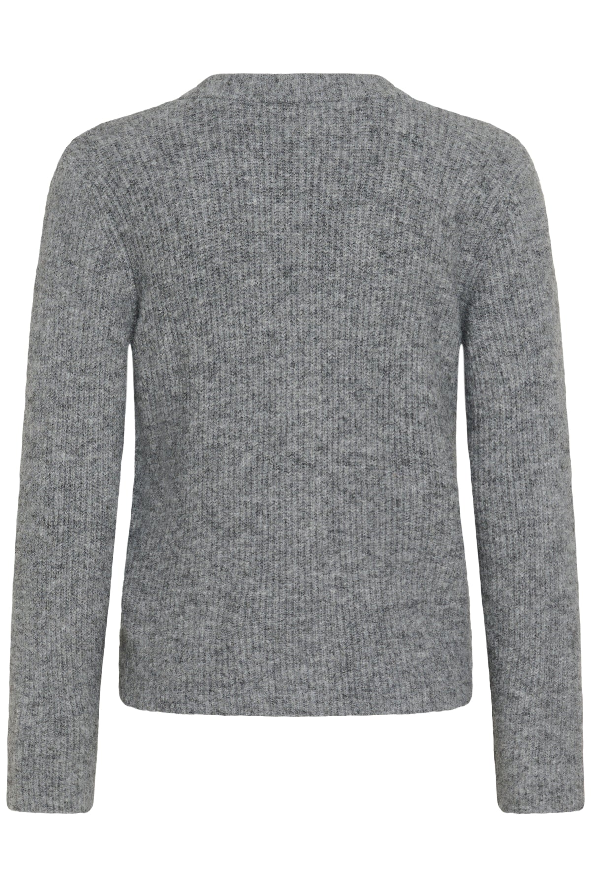 Kaffe Clothing KAmay Knit Cardigan Grey Melange
