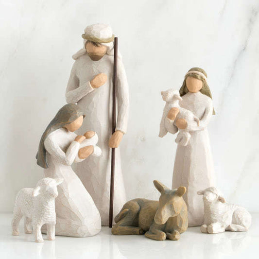 Willow Tree Julekrybbe Nativity