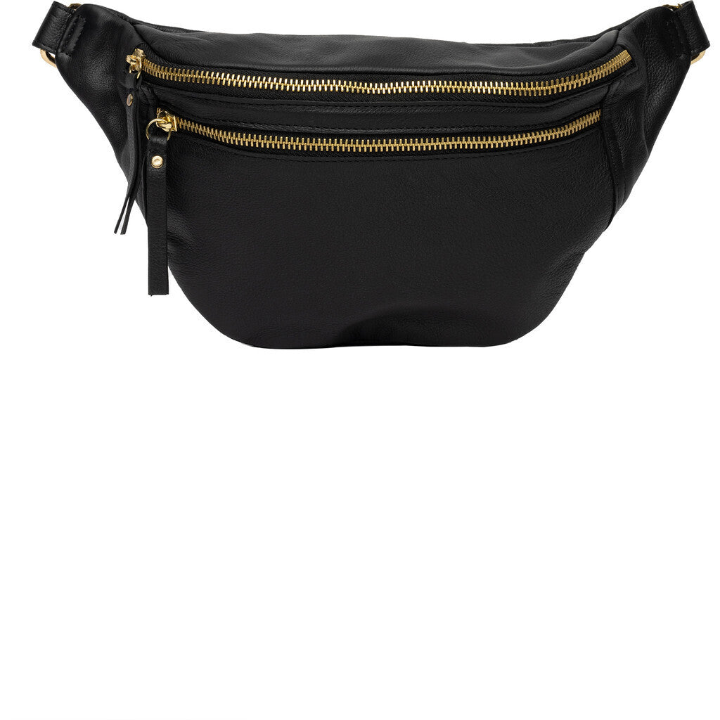 RE:DESIGN Bumbag Faust Urban Sort 100% Skinn