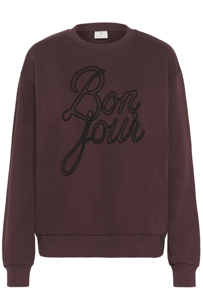 Kaffe Clothing KAberta Sweatshirt Fudge