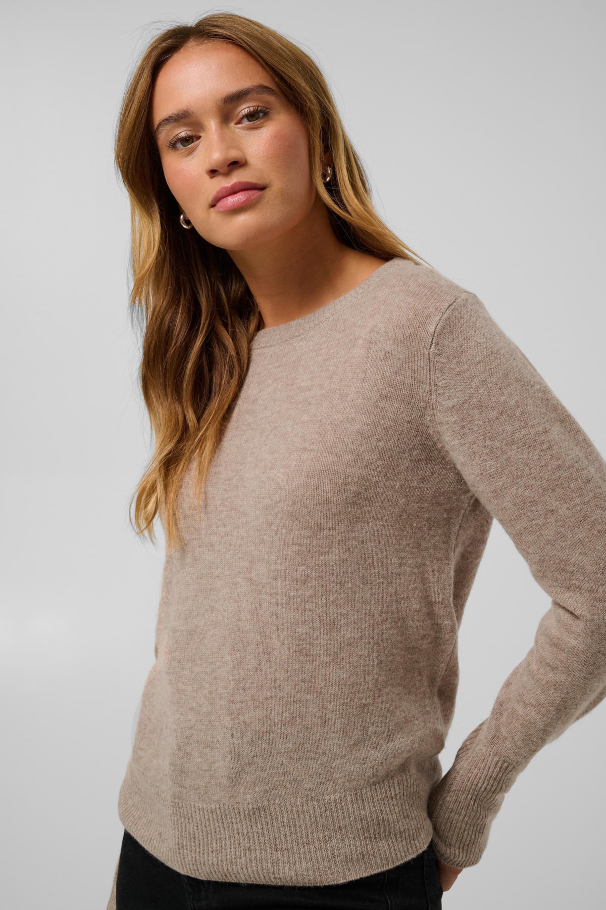 Kaffe Clothing KAcashie Ullgenser Beige Melange