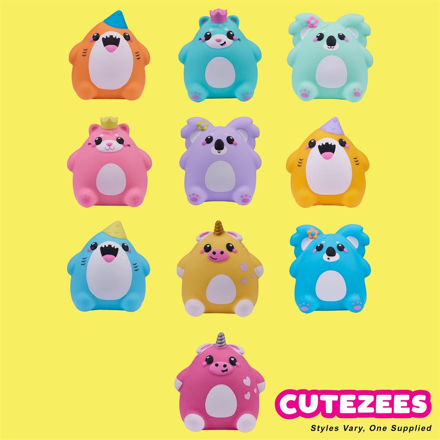 Smooshzees Mini Cutezees (1 stk assortert)