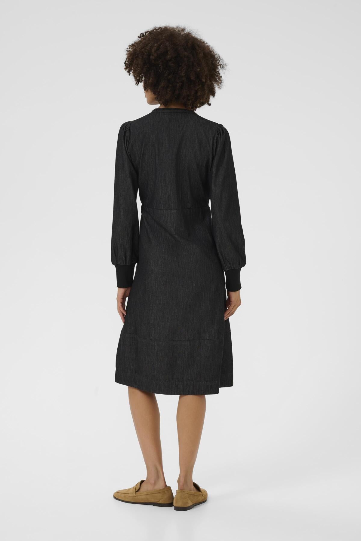 Culture CUallura Arpa Rib Dress Black Wash