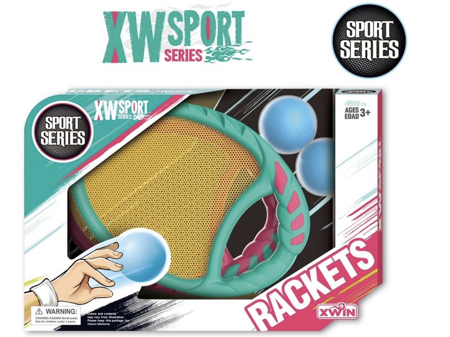 RACKETS PADDLE BALL GAME