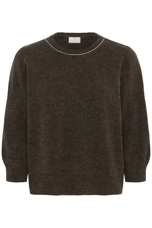 Kaffe Clothing KAmeridith Pullover Black Coffee