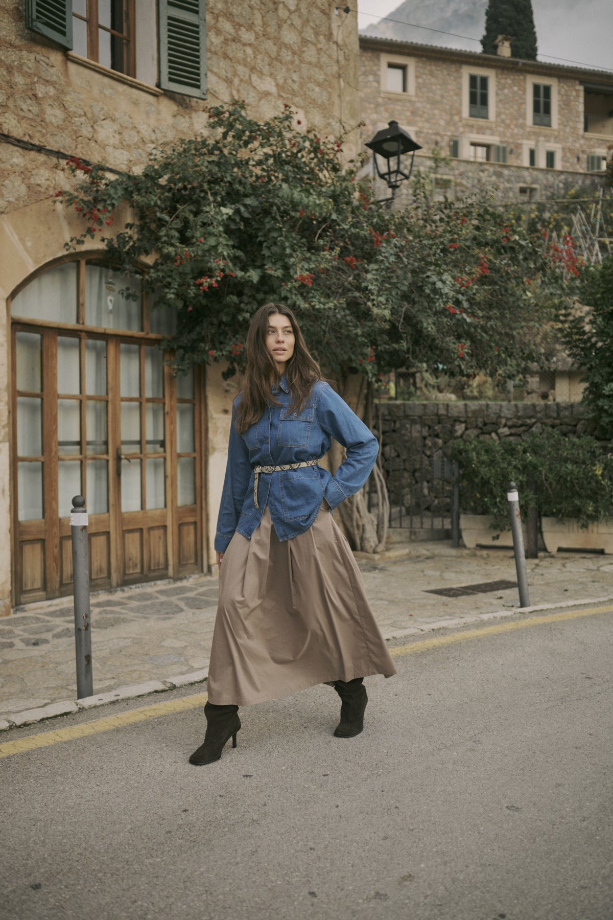 Culture CUlava Arpa Shirt Dark Blue Wash