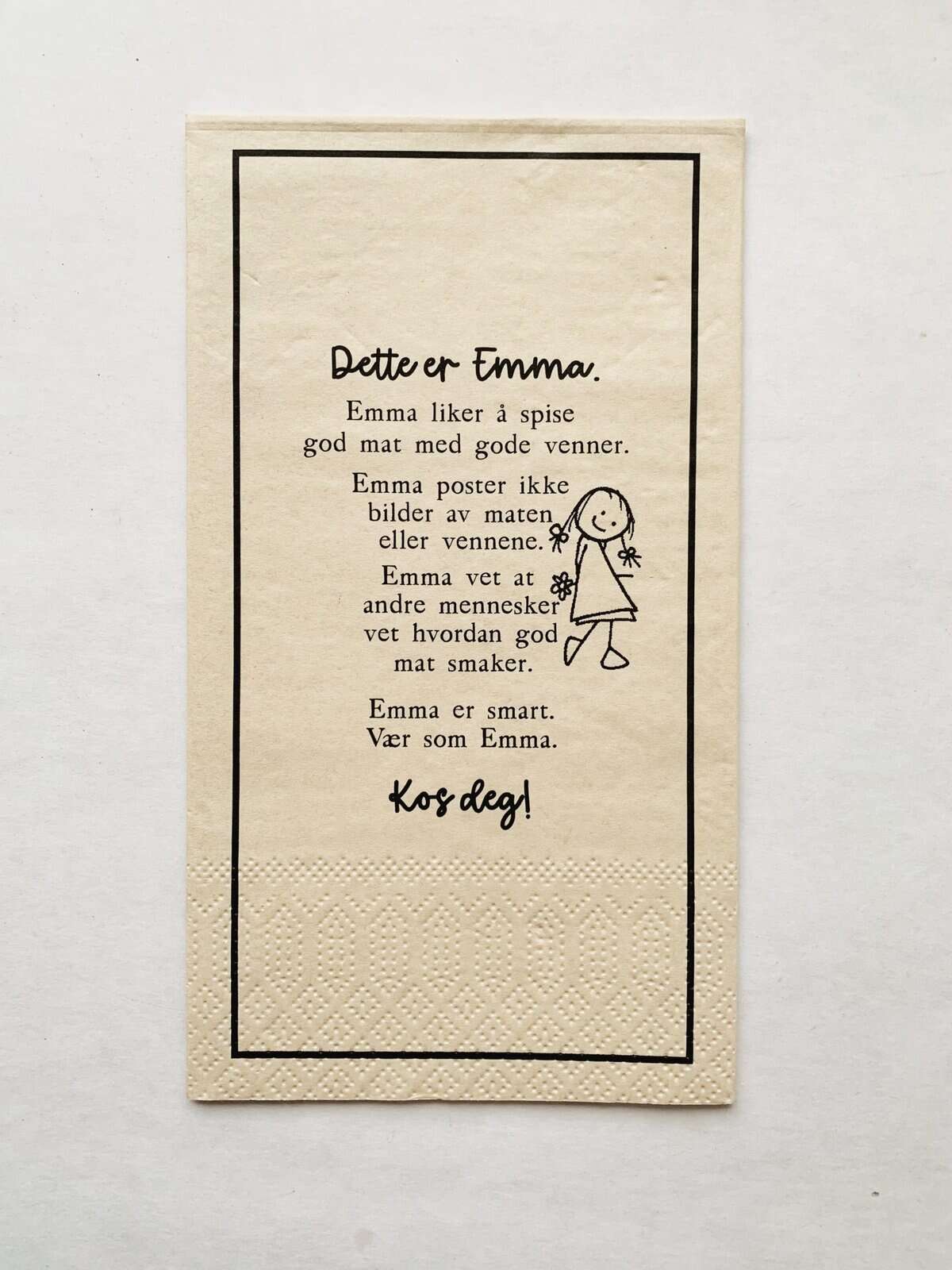 Trend Design Servietter "Emma"