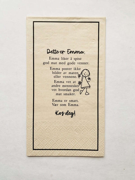 Trend Design Servietter "Emma"