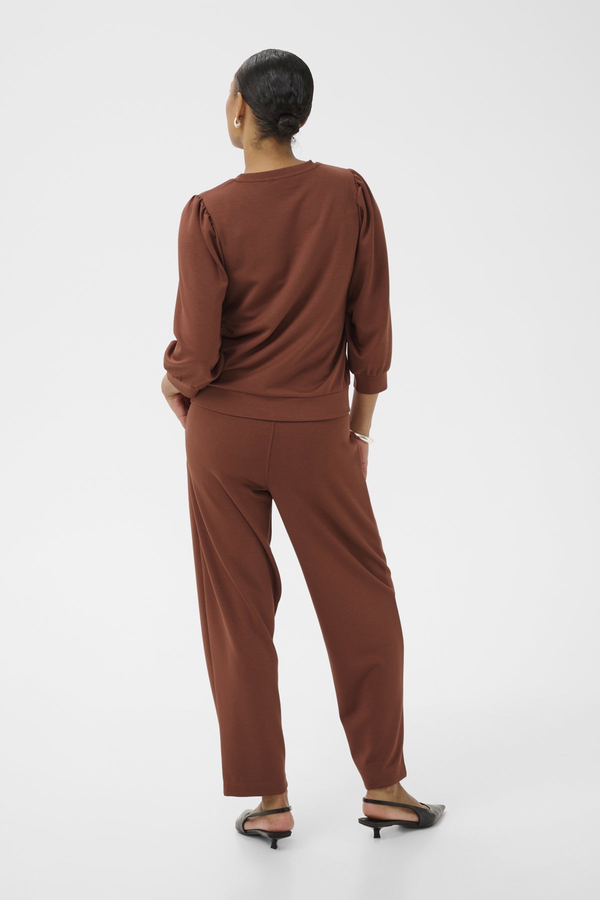 Kaffe KAannie Sweatshirt Henna